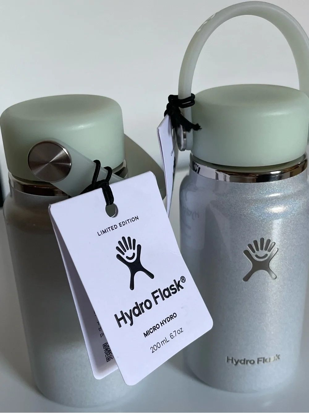 Hydro Flask Micro Hydro Mini in Iridescent Blue color